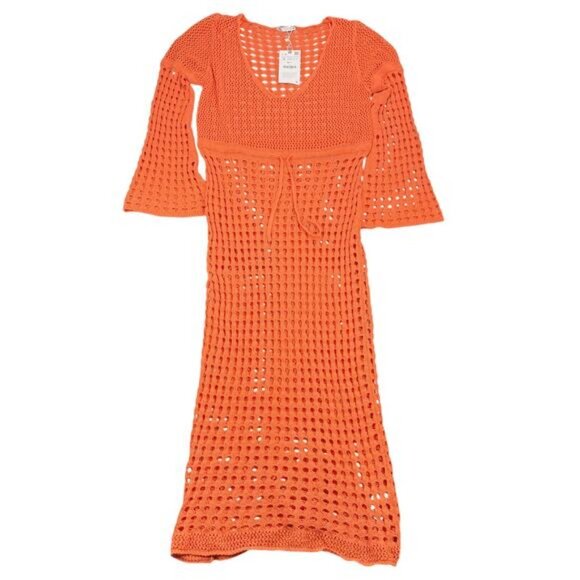 Zara Crochet Maxi Dress - Picture 4 of 6